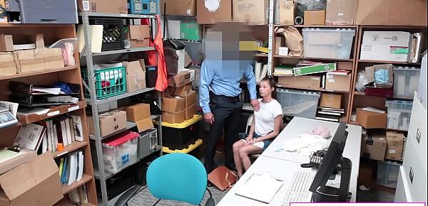  Cutie Carolina Takes Officers Penis For Theft